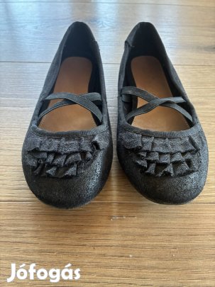 Next fekete alkalmi balerina lány cipő, 30
