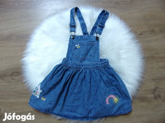 Next kantáros farmerszoknya 5-6 éveseknek (116cm)!