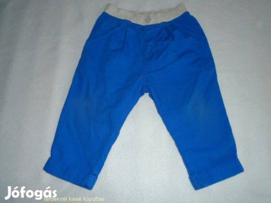 Next kék nadrág 9-12 hó (méret 80)