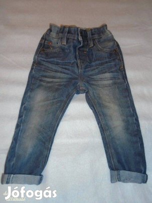 Next kék színű farmernadrág Next nadrág 12-18 hó (méret 86)