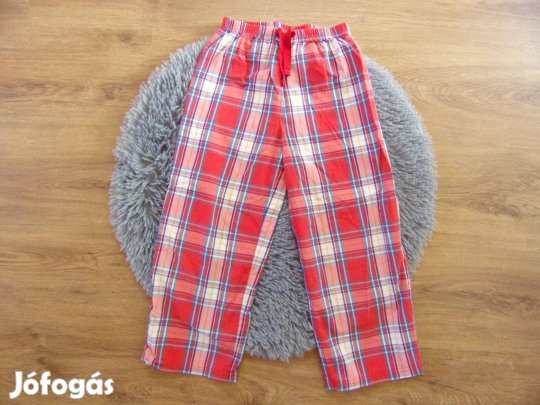 Next kockás pizsama nadrág 7 éveseknek (122cm)!