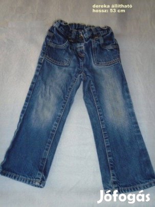 Next nadrág farmernadrág 2-3 évesre (méret 98) - dereka állítható