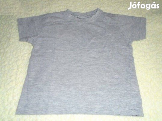 Next szürke színű póló 9-12 hó (méret 80)