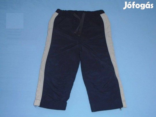 Next vékony pamut béléses nadrág 12-18 hó (méret 86) kék