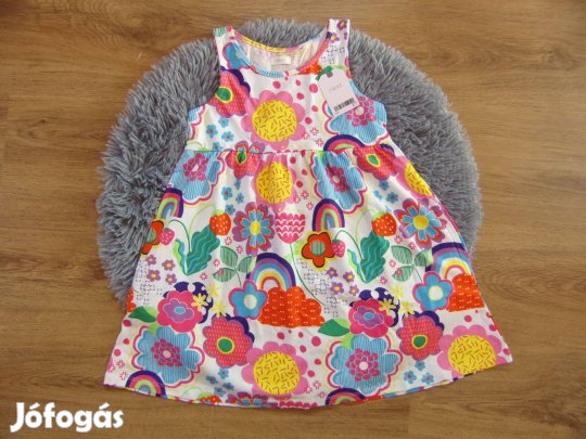 Next virág mintás ujjatlan ruha 7 éveseknek (122cm)