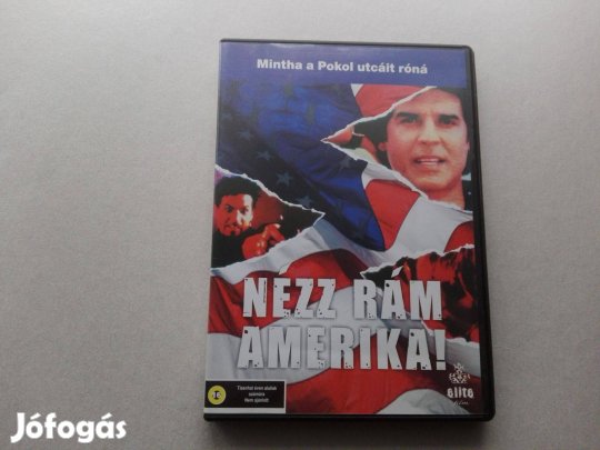 Nézz rám Amerika! c.eredeti,hibátlan állapotú(magyar)DVD film eladó