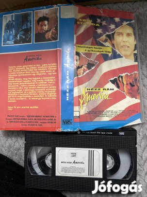 Nézz rám Amerika vhs kistok akció