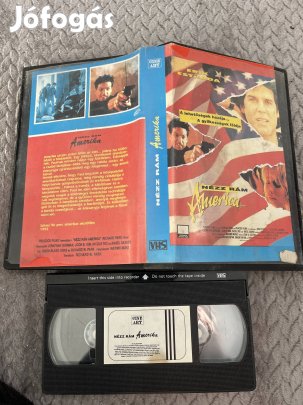 Nézz rám Amerika vhs nagytok akció