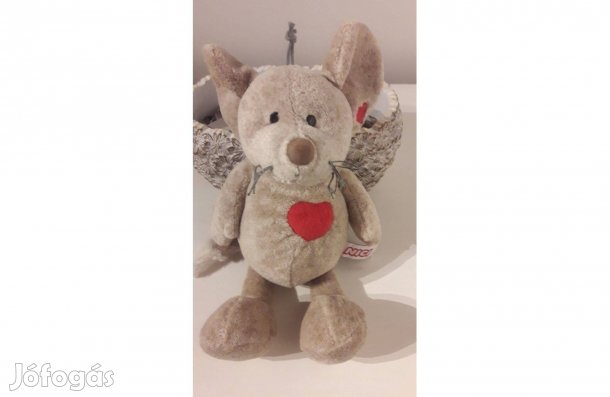 Nici egérke szív díszítéssel