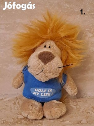 Nici plüss oroszlán kulcstartó