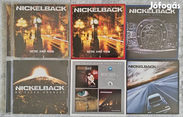 Nickelback CD-k 