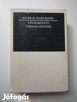 Nicolai Hartmann - Lételméleti vizsgálódások