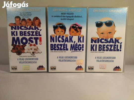 Nicsak, ki beszél 1-2-3 Trilógia VHS Videokazetta