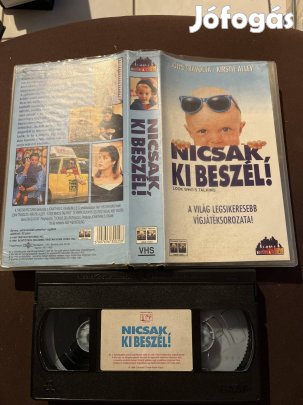 Nicsak ki beszél vhs kistok vigjáték