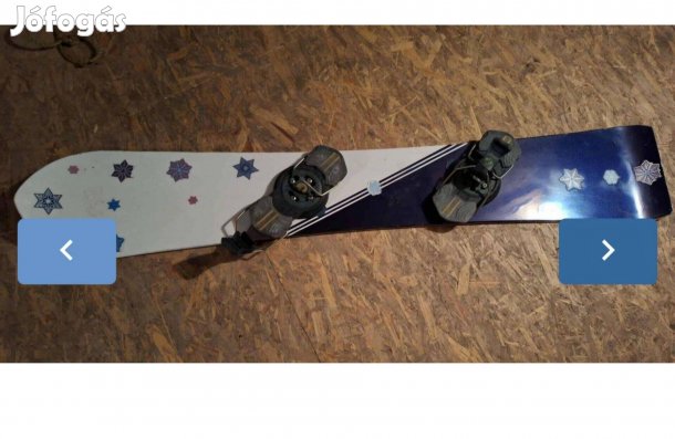 Nidecker lila/fehér snowboard
