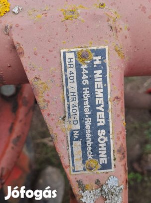 Niemeyer rendteritö eladó