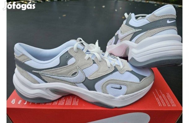 Nike AL8 világos 47-es utcai cipő. Teljesen új, eredeti cipő. Bőr/szöv