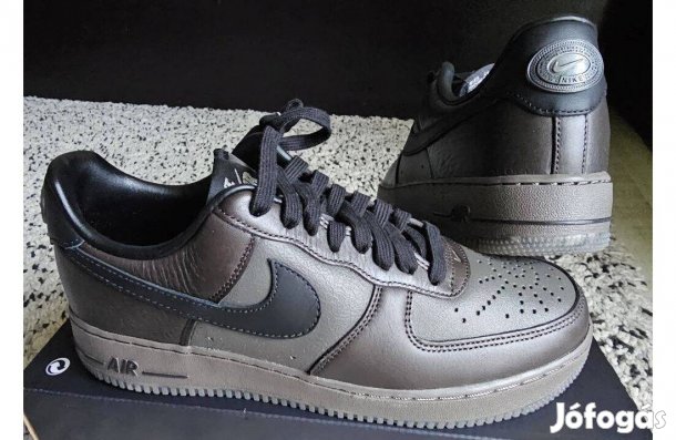 Nike Air Force 1 07 Paris barna 42.5 és 46-os férfi bőr cipő. Új