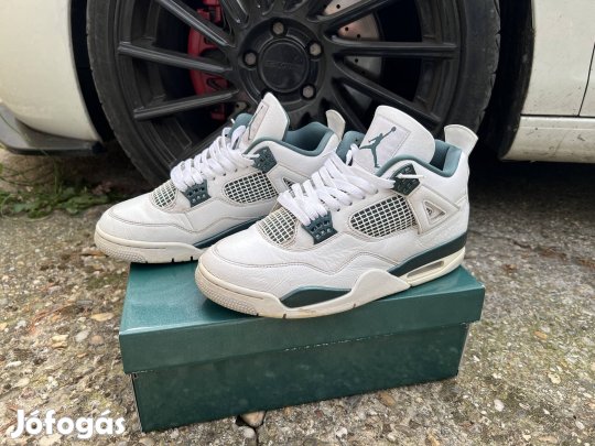 Nike Air Jordan 4 retro oxidized green 44 es cipő 
