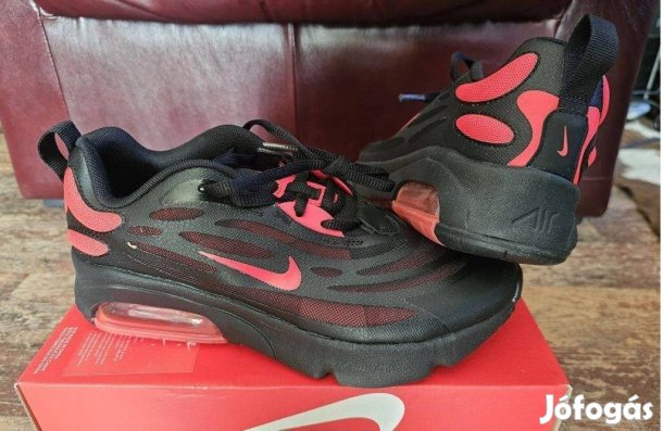 Nike Air Max Exosense fekete 38.5-es utcai cipő. Teljesen új, eredeti