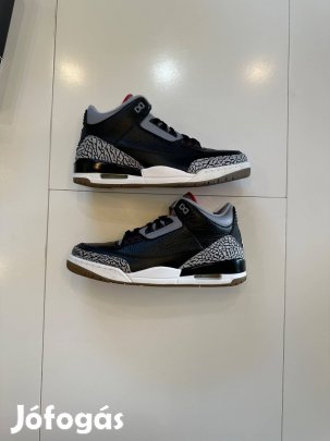 Nike Airjordan 3 Black Cement 45