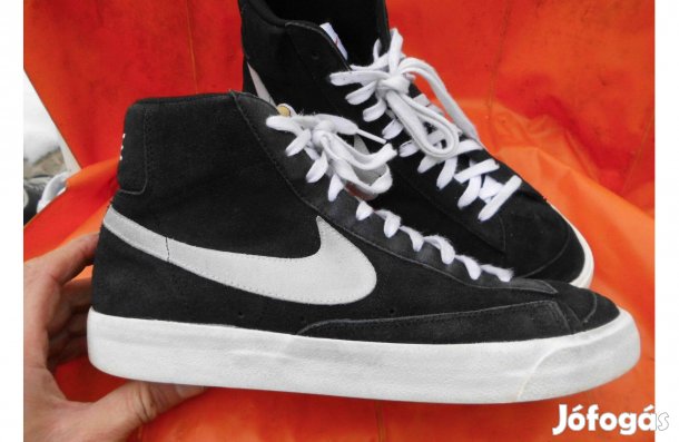 Nike Blaser fekete-fehér bőr 45-ös utcai-sportcipő eladó,