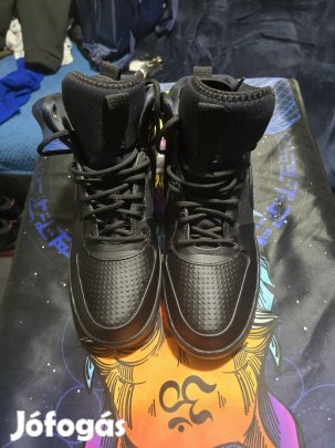 Nike Court Borough Mid - férfi utcai cipő (fekete)