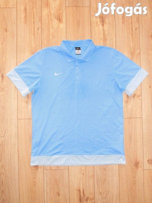Nike Dri-Fit világoskék galléros póló (XL-es)