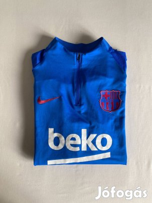 Nike FC Barcelona 2019-20 férfi hosszú ujjú edző felső, M-es