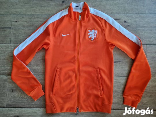 Nike Hollandia KNVB focis férfi hosszúujjú cipzáros melegítőfelső S