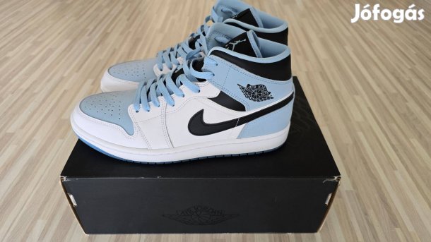 Nike Jordan 1 MID Ice Blue új, 44 méretben új