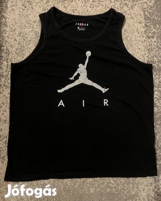 Nike Jordan Air fekete ujjatlan póló