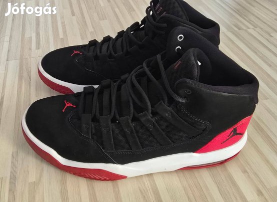 Nike Jordan Max Aura Black Suede 44 újszerű