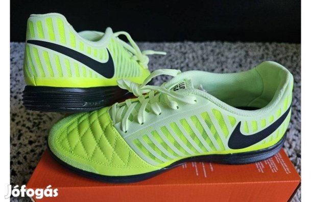 Nike Lunargato II neon 38.5-es terem foci cipő. Teljesen új, eredeti