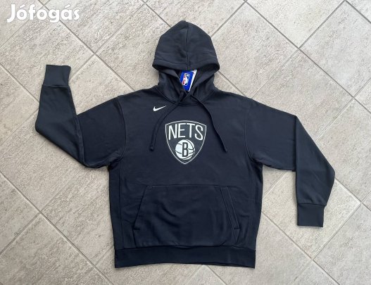 Nike NBA Brooklyn Nets Hoodie Kapucnis Pulcsi Új! Eredeti