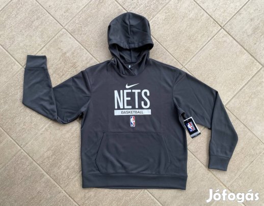 Nike NBA Brooklyn Nets Kapucnis Pulcsi! Új és eredeti!