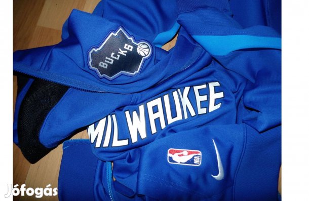 Nike NBA Milwaukee Bucks City Edition Showtime pulcsi, mez