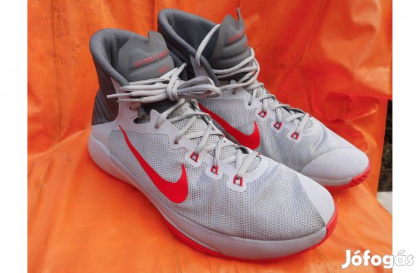 Nike Prime Hype szürke 45-ös sport-utcai cipő eladó,