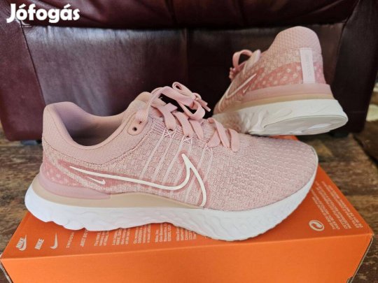 Nike React Infinity Run FK 3 pink 41-es futó, sport cipő. Teljesen új,