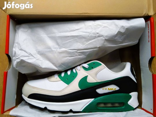 Nike air max 90 férfi cipő (white/malachite-black) 47,5