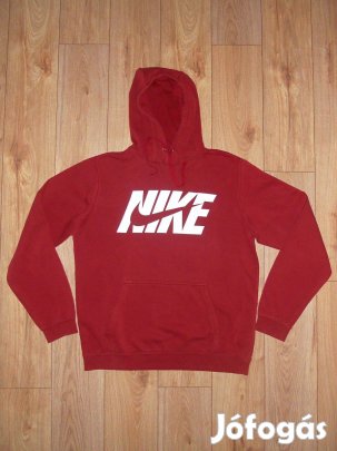 Nike bordó kapucnis pulóver (M-es)