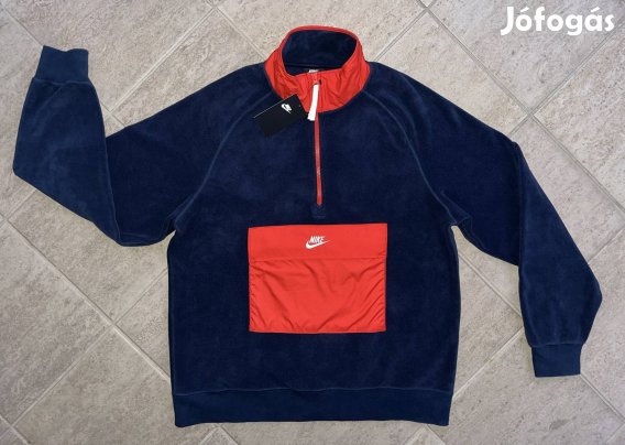 Nike cipzáras nyakú téli polár pulcsi