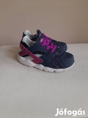 Nike huarache bebujós sneaker sportcipő futócipő kék pink