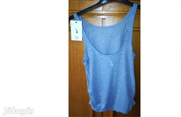 Nike női eredeti szürke Yoga trikó (XS, M) (Jóga)