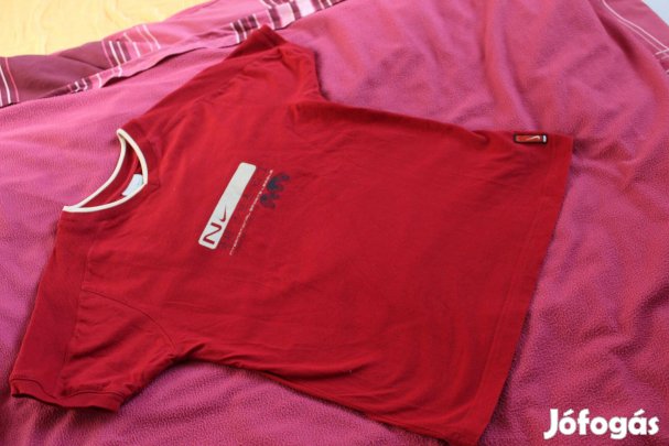 Nike noi piros polo, m (2x viselt)
