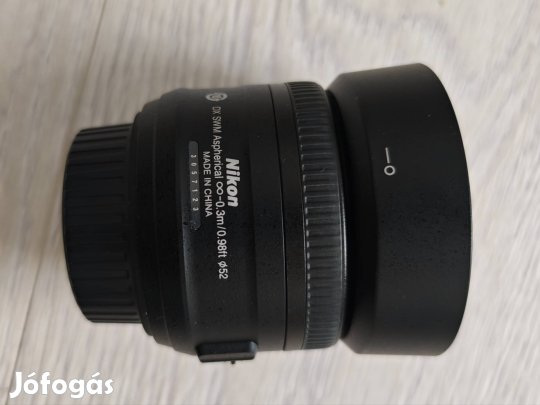 Nikon 35mm 1.8 objektív szép állapotban