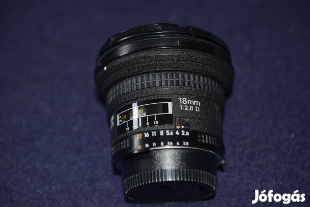 Nikon AF Nikkor 18mm 2.8 D + Cokin 77mm szűrő