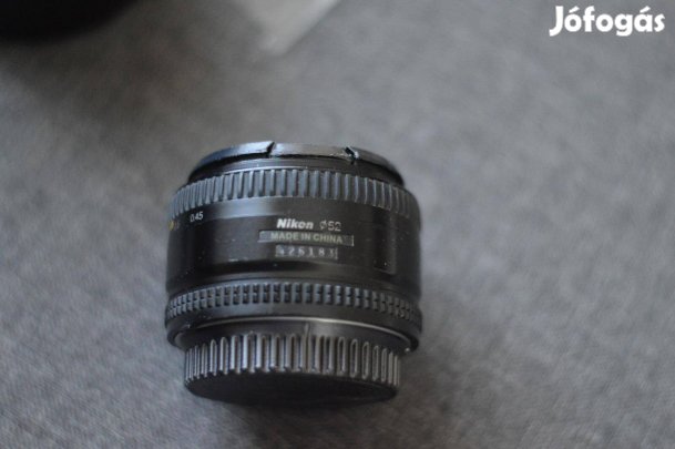 Nikon AF Nikkor 50mm f/1.8D objektív eladó