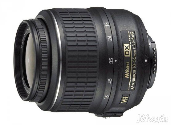 Nikon AF-S 18-55 VR objektív 18-55mm | 6 hó magyar garancia!