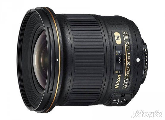 Nikon AF-S 20 1.8 G objektív | 6 hó magyar garancia!